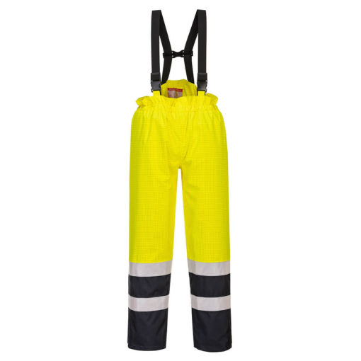 Bizflame Hi-Vis Multinormi vuorellisethousut - Image 2